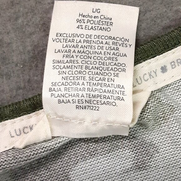 Lucky Brand Camo Woman's Tank Top Size Large, Pullover, Sleeveless - Picture 3 of 5